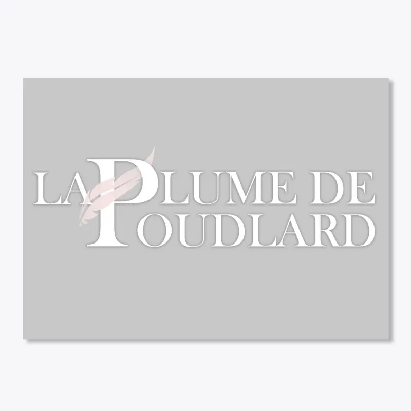 La Plume de Poudlard - Large logo